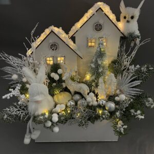 Композиция «Christmas Castle» купить с доставкой в Мытищах