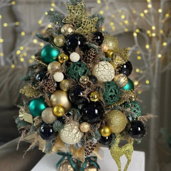Ёлочка «Christmas tree in gold» купить с доставкой в Мытищах