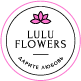 Логотип LuluFlowers Авторские букеты и композиции